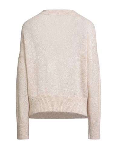 Woman Sweater Sand Size 3XL Mohair wool, Polyamide, Wool, Metallic fiber