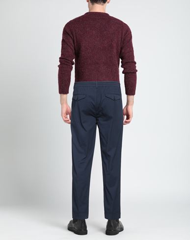 Man Pants Navy Size XXL Cotton, Elastane