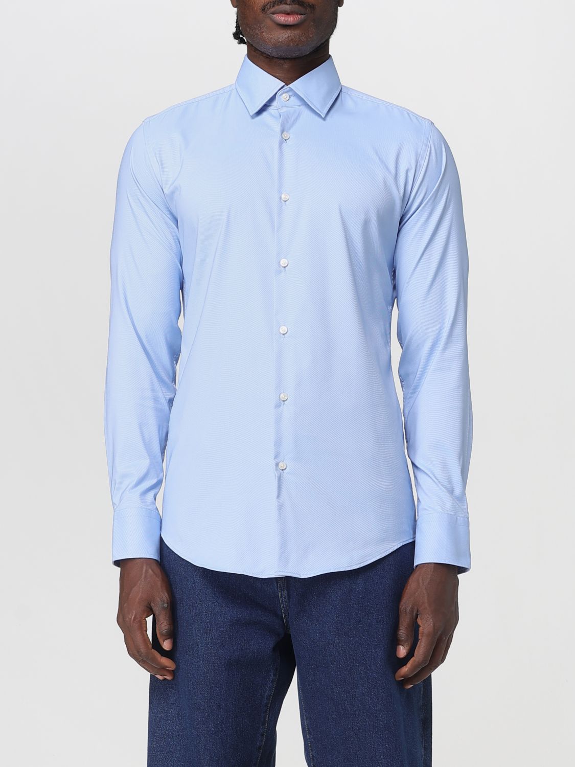 Shirt Men color Blue
