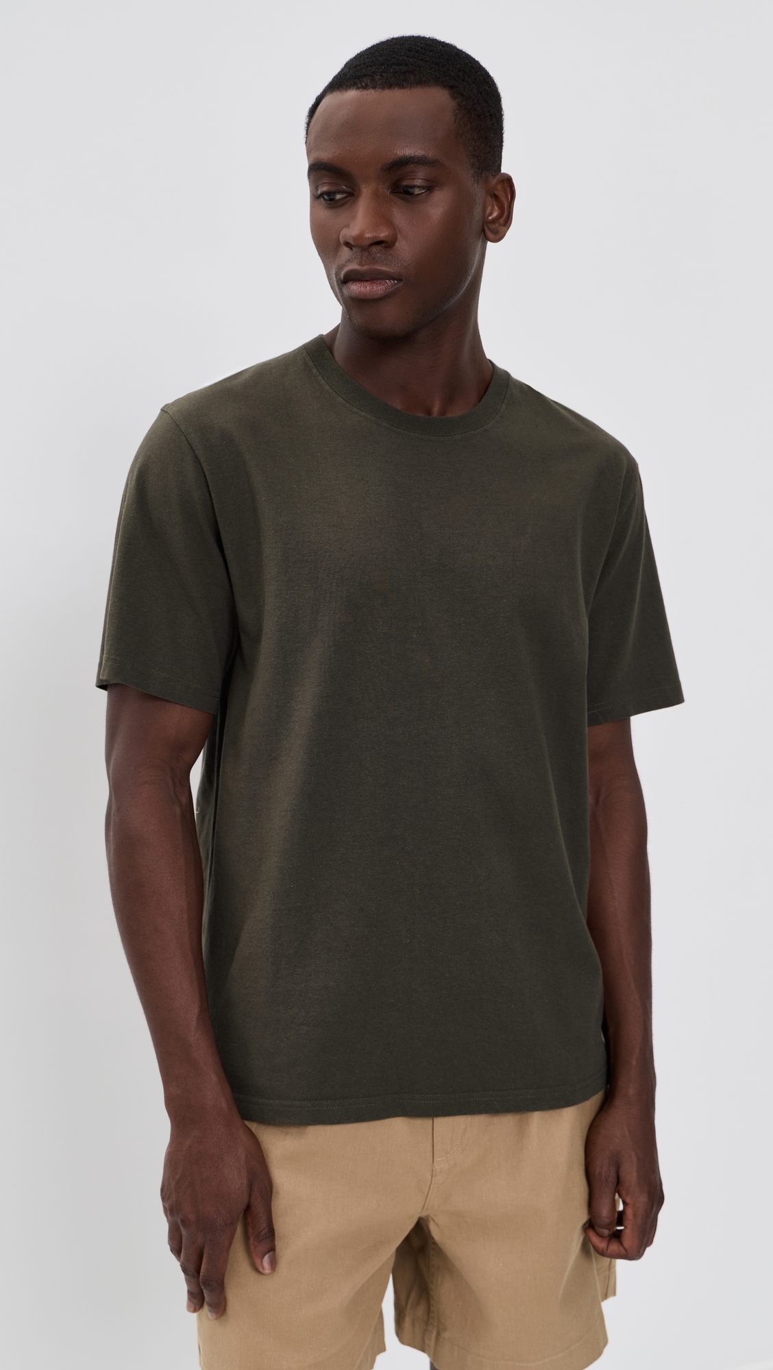Hemp Tee Dark Green