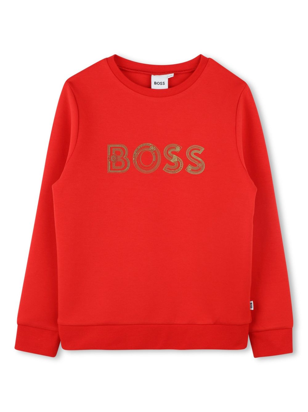 Logo-embroidered sweatshirt - Black