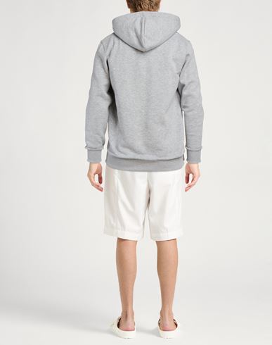 Man Sweatshirt Grey Size L Cotton, Polyester