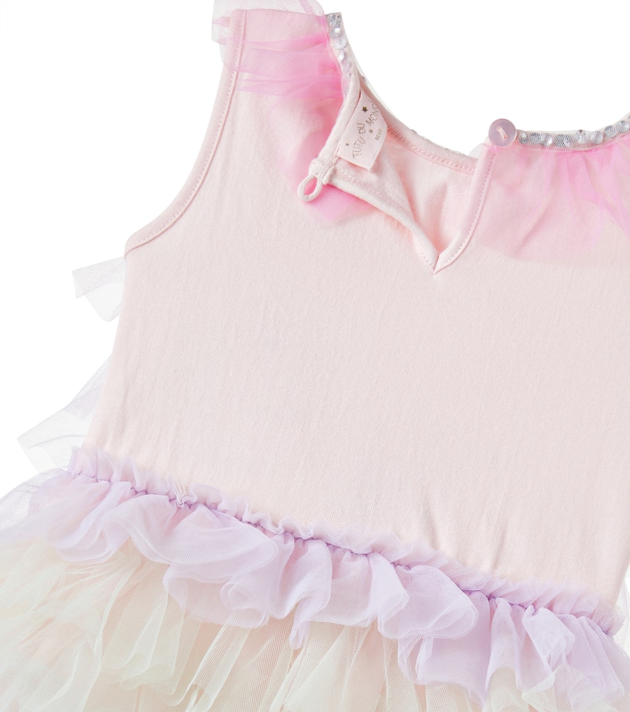 Baby Rainbow Reverie dress and bloomers set