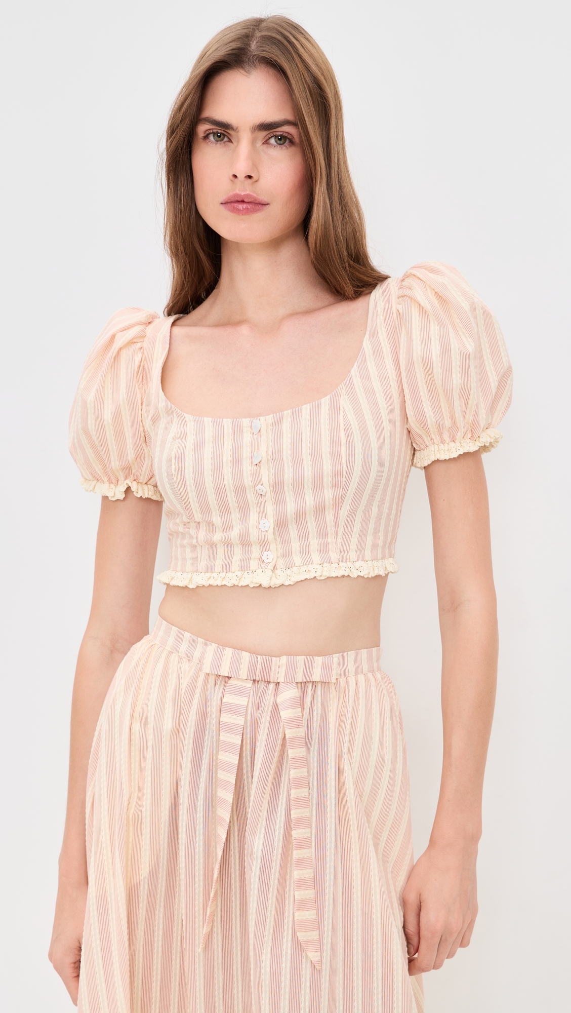 Naomi Crop Top Red