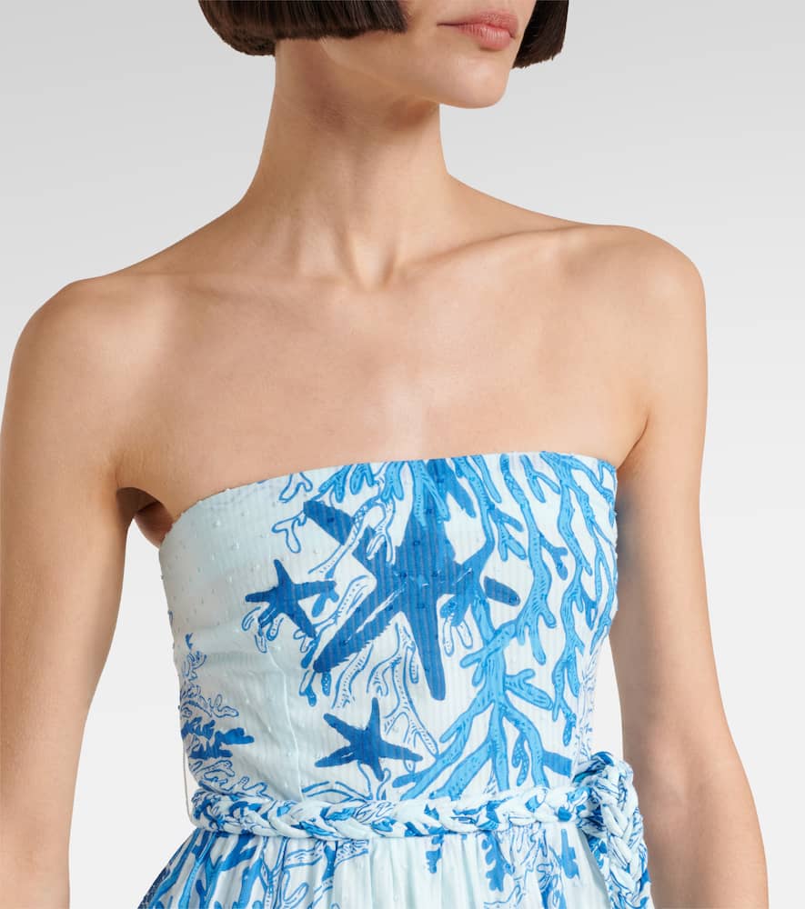Thelma printed cotton maxi dress