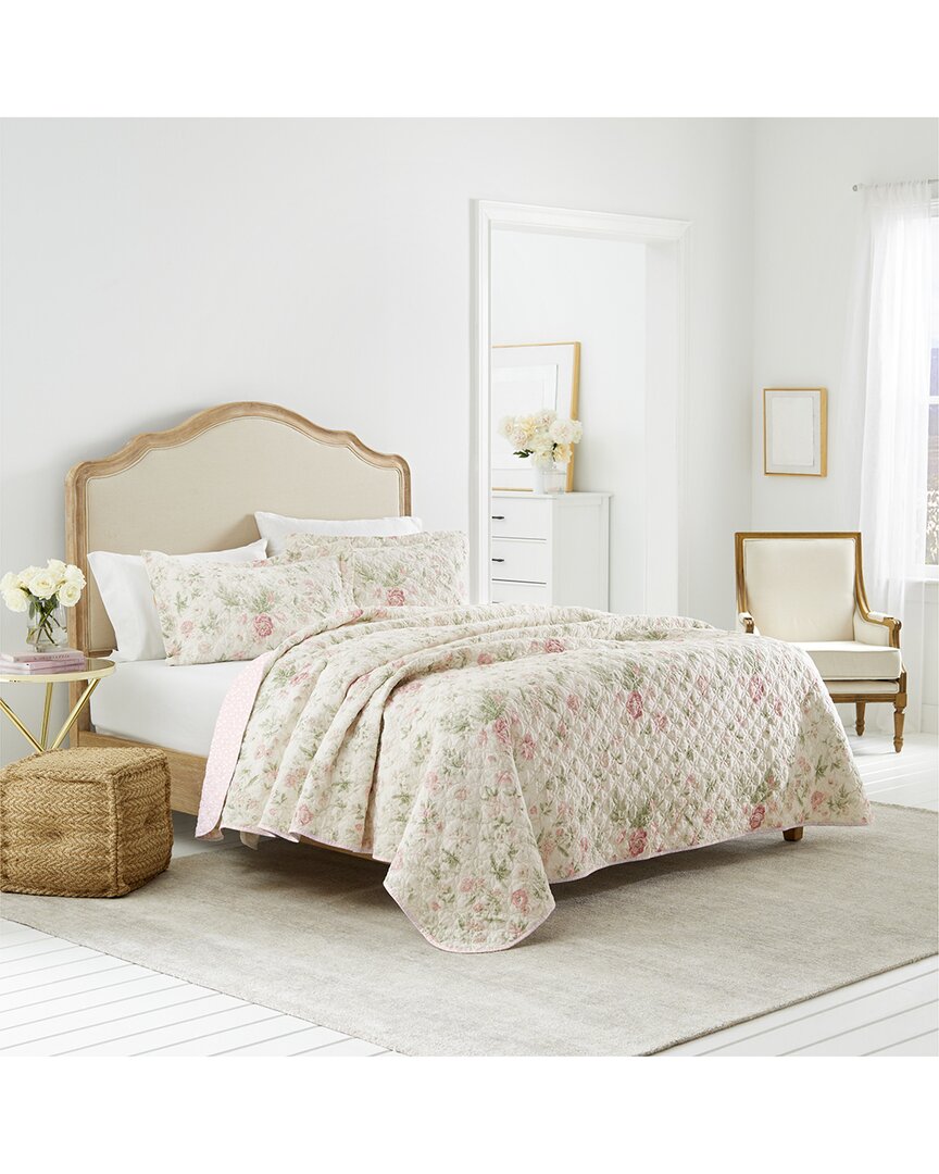 Breezy Floral 3Pc Quilt Set