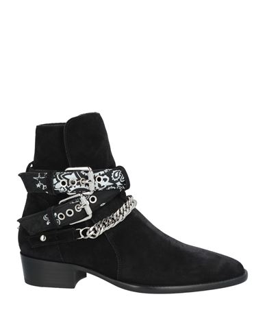 Man Ankle boots Black