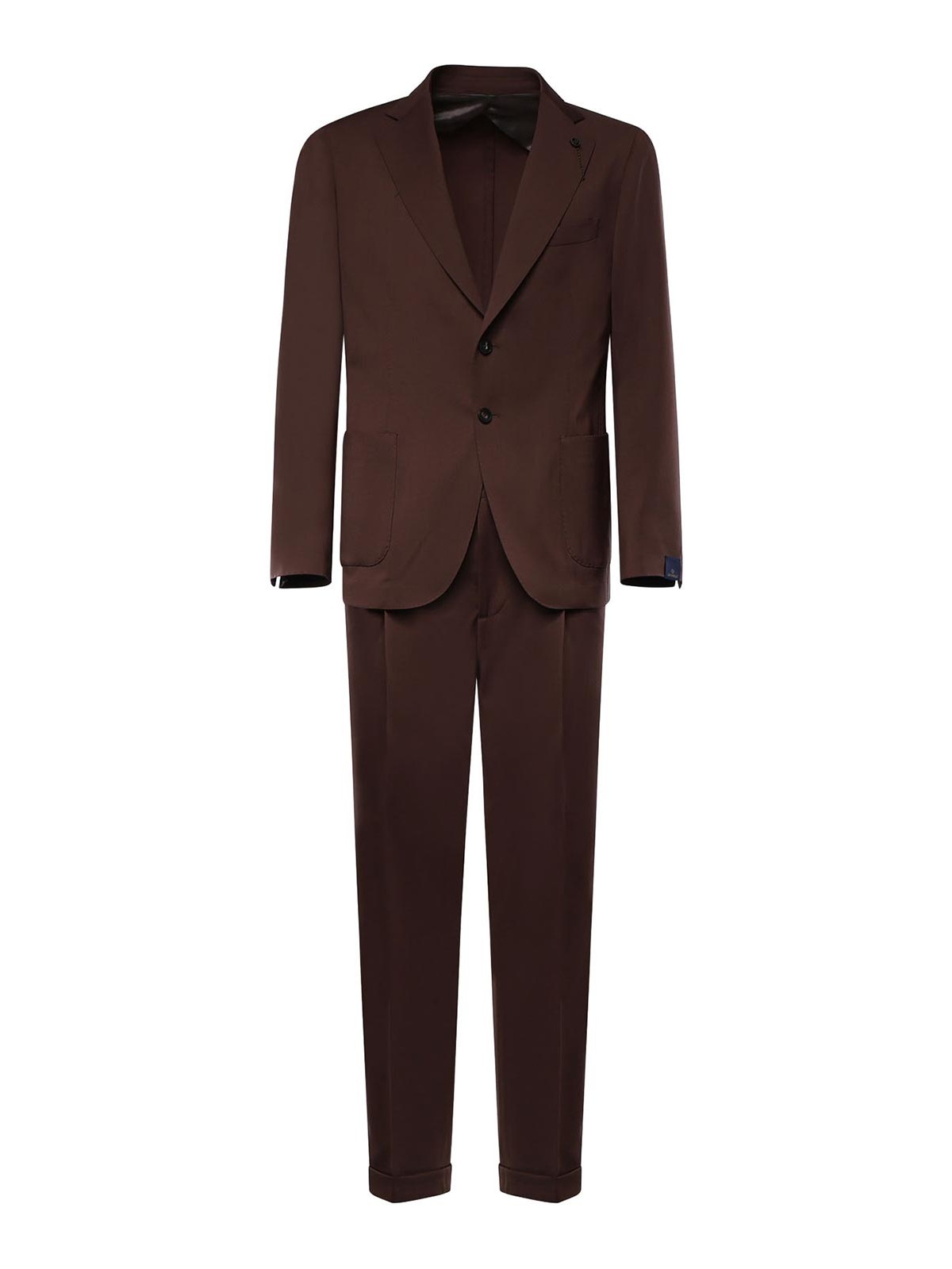 Single-Breasted Wool Suit