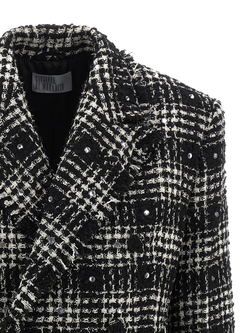 Tweed And Rhinestone Blazer