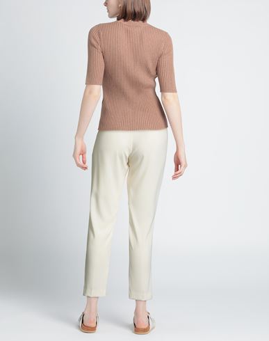 Woman Pants Ivory Size 6 Polyester, Viscose
