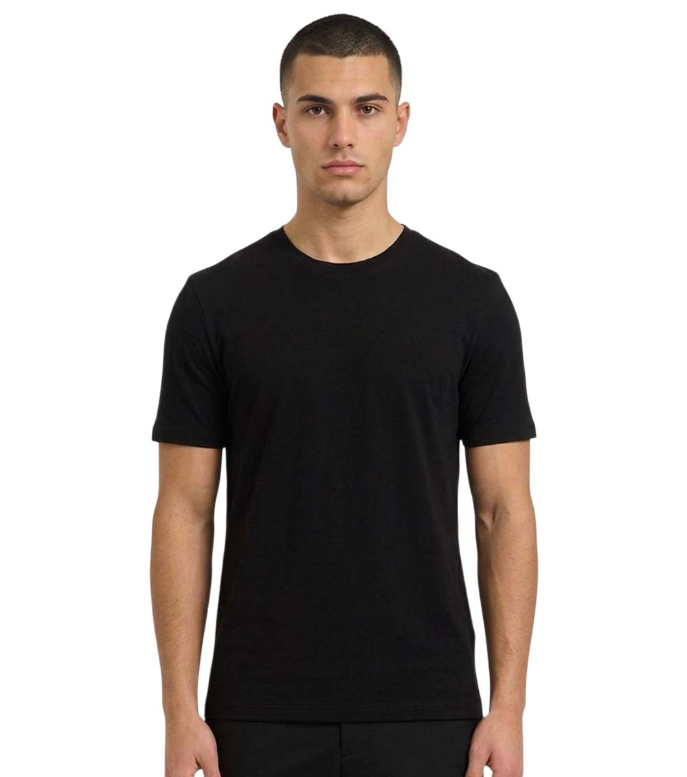 Black Crew Neck T-Shirt