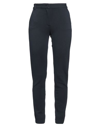 Ea7 Woman Pants Navy Size M Cotton, Polyester, Elastane