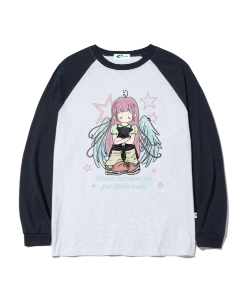 Angel Heaven Print Long Sleeve