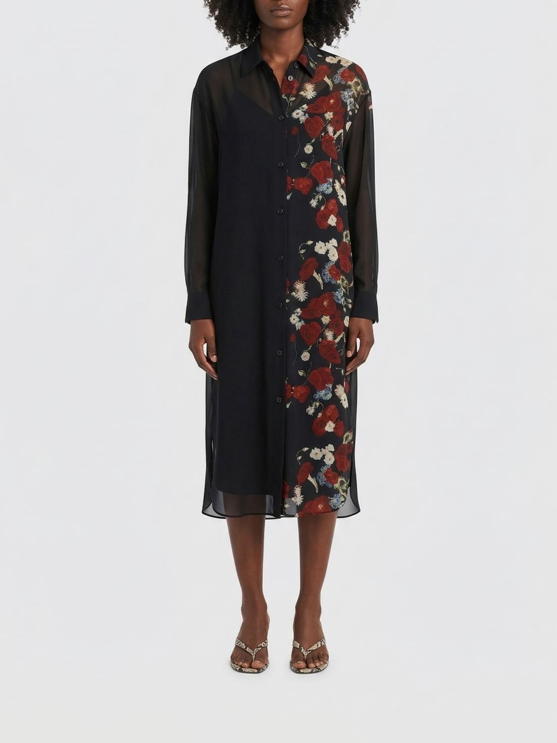 Gloria Dress Black And Red