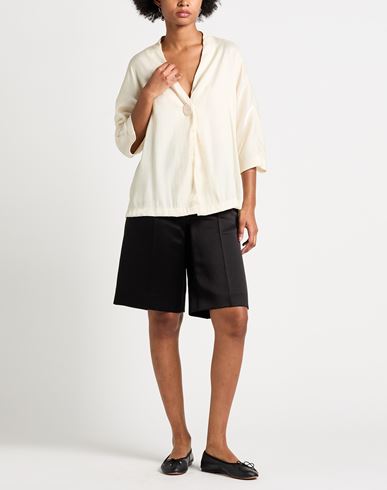 Woman Jacket Ivory Size 10 Viscose, Polyester