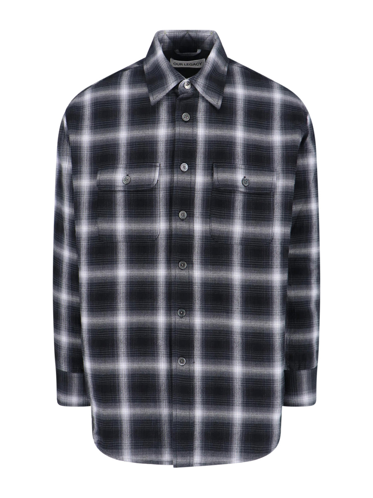 Men's 100% Cotton Shadow Check Shirt