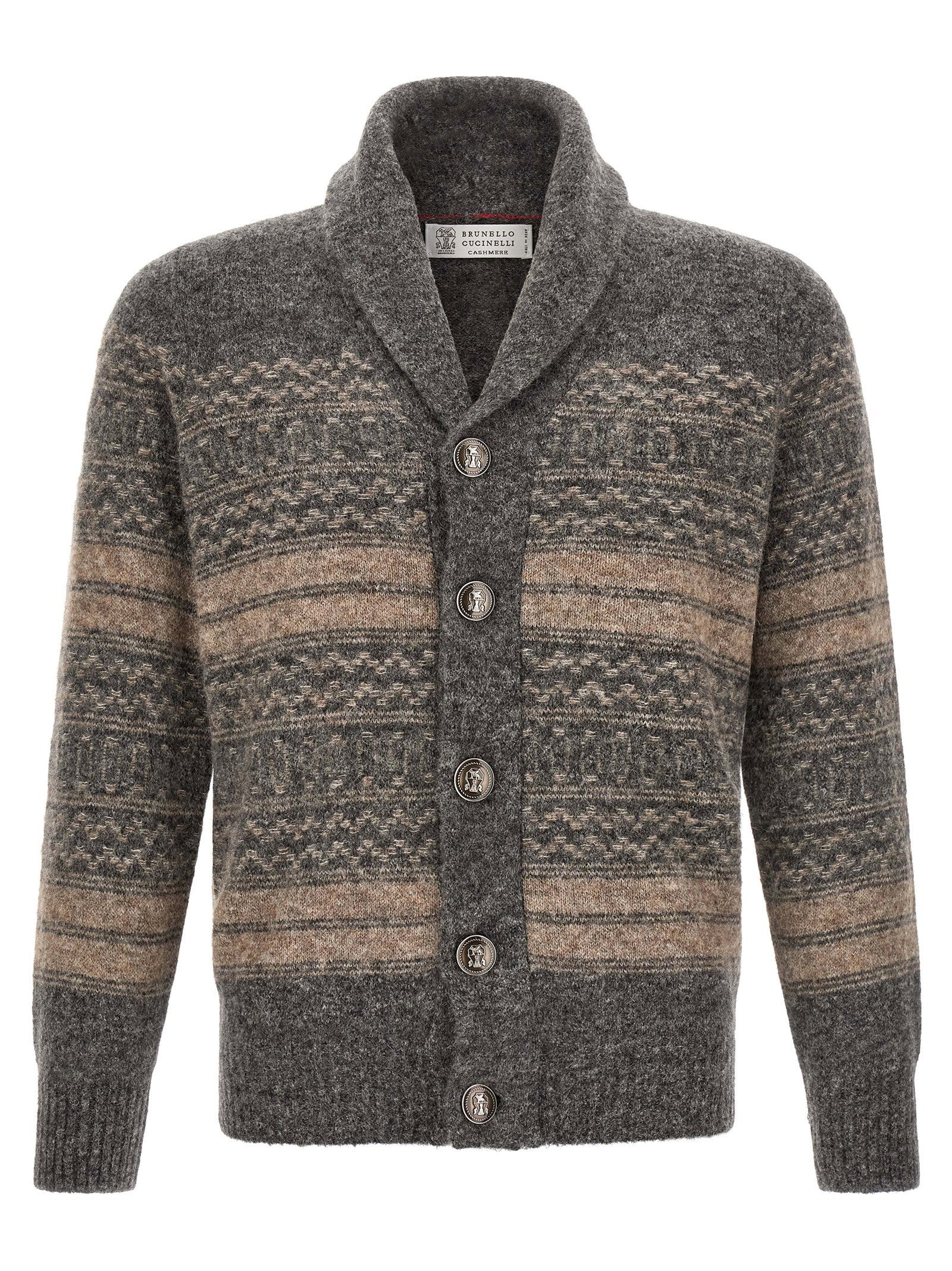 Nordic Cardigan — Charcoal