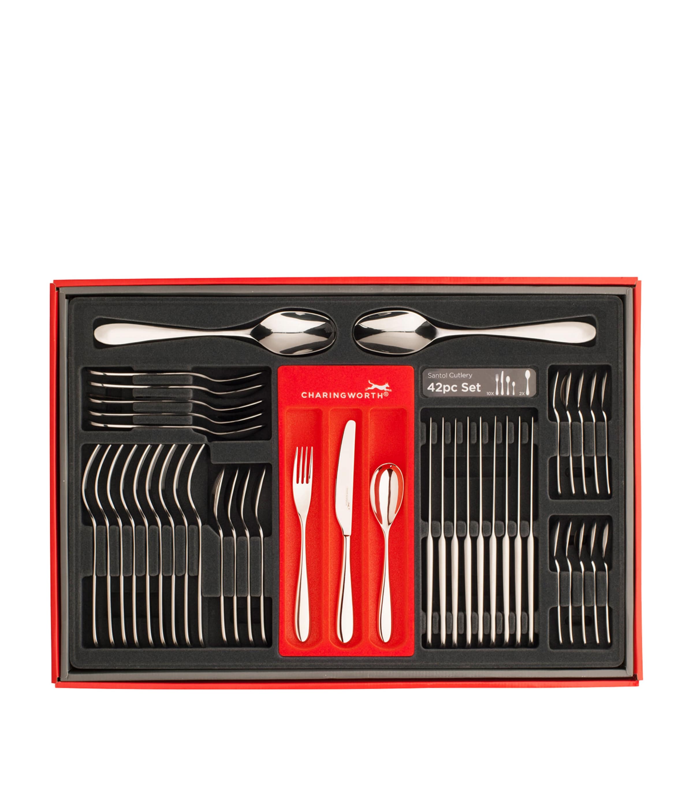 Santol Stainless Steel 42-Piece Cutlery Set