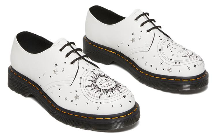 1461 Cosmic Embroidered Leather Oxford Shoes 'White'