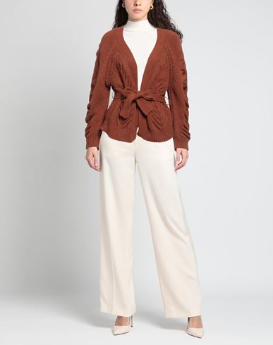 Woman Cardigan Brown