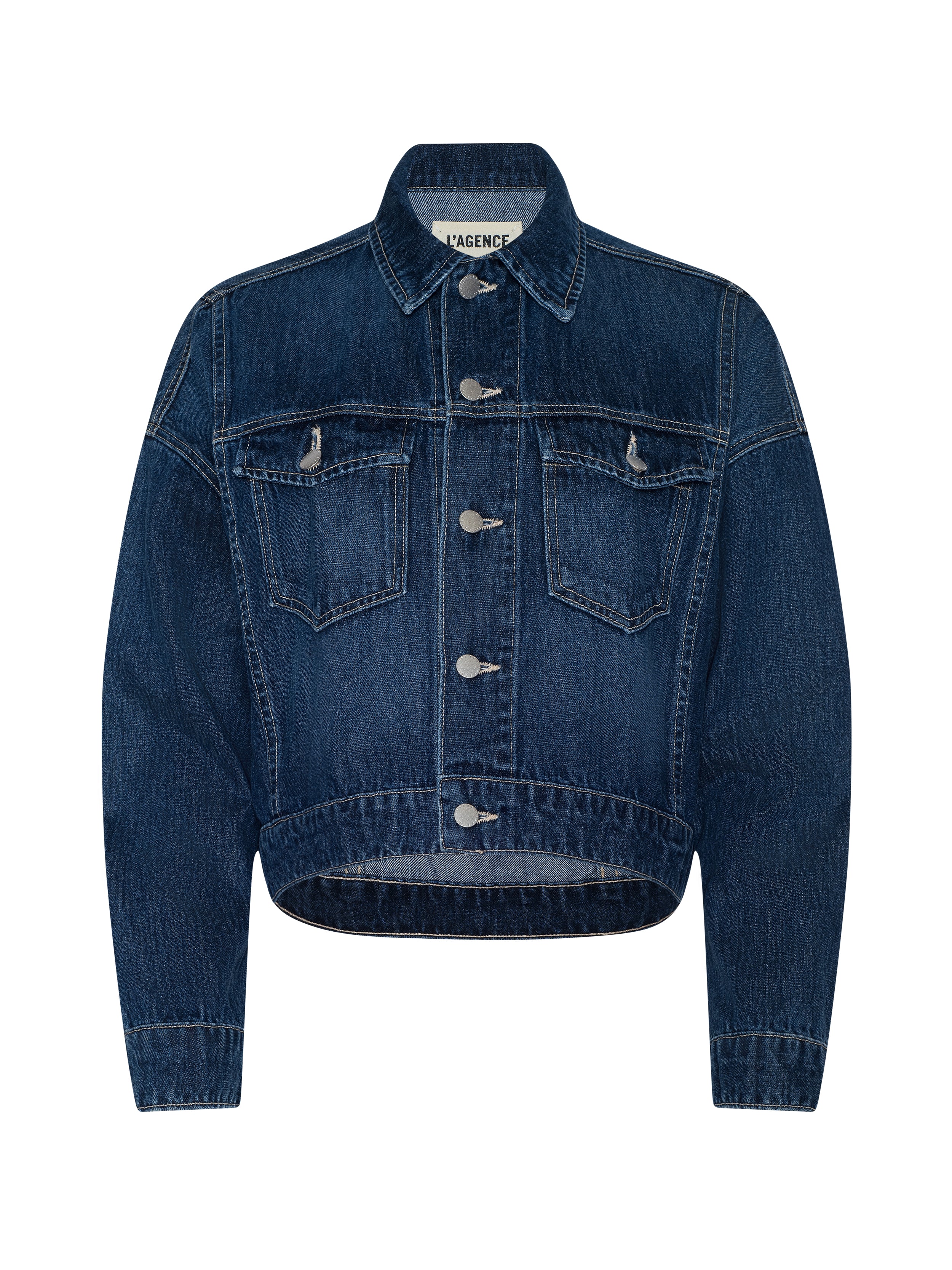 Vianney Jean Jacket In Rampart