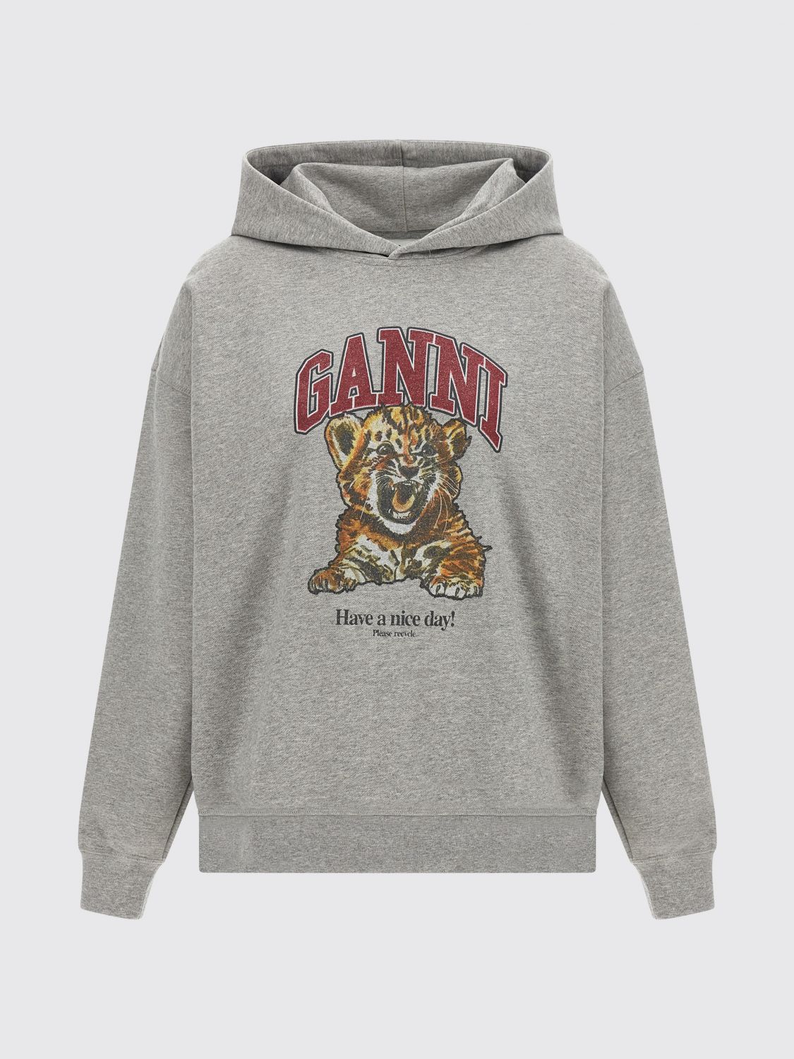 Sweatshirt Woman color Grey