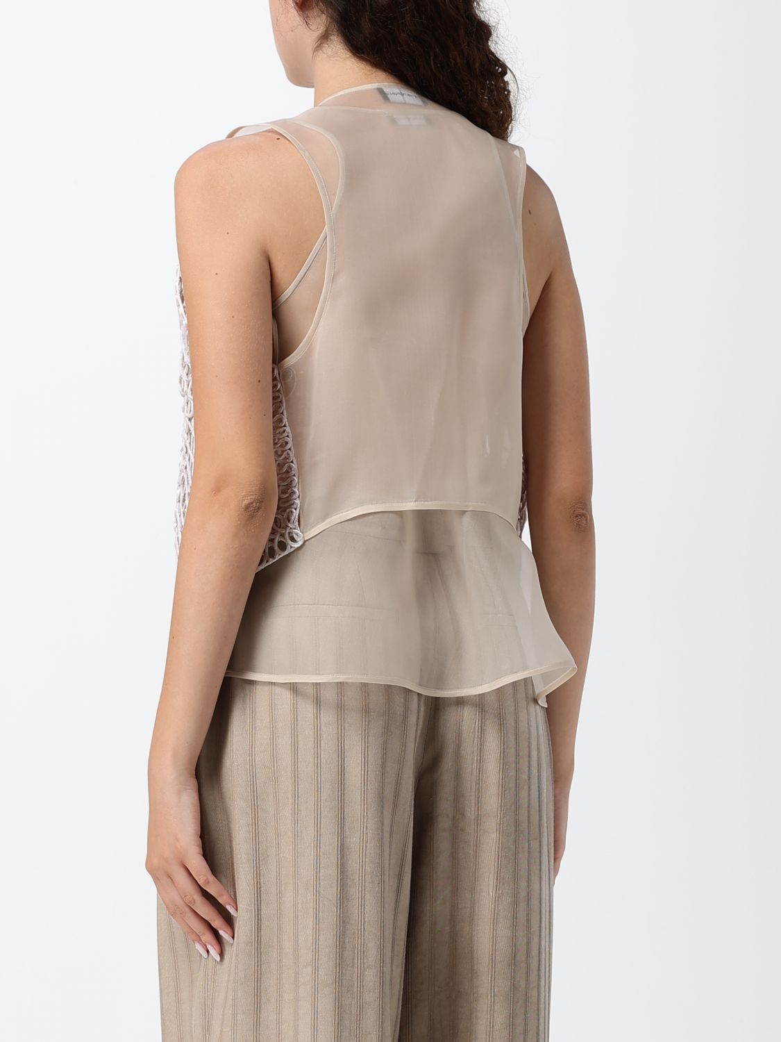 Waistcoat Woman color Nude