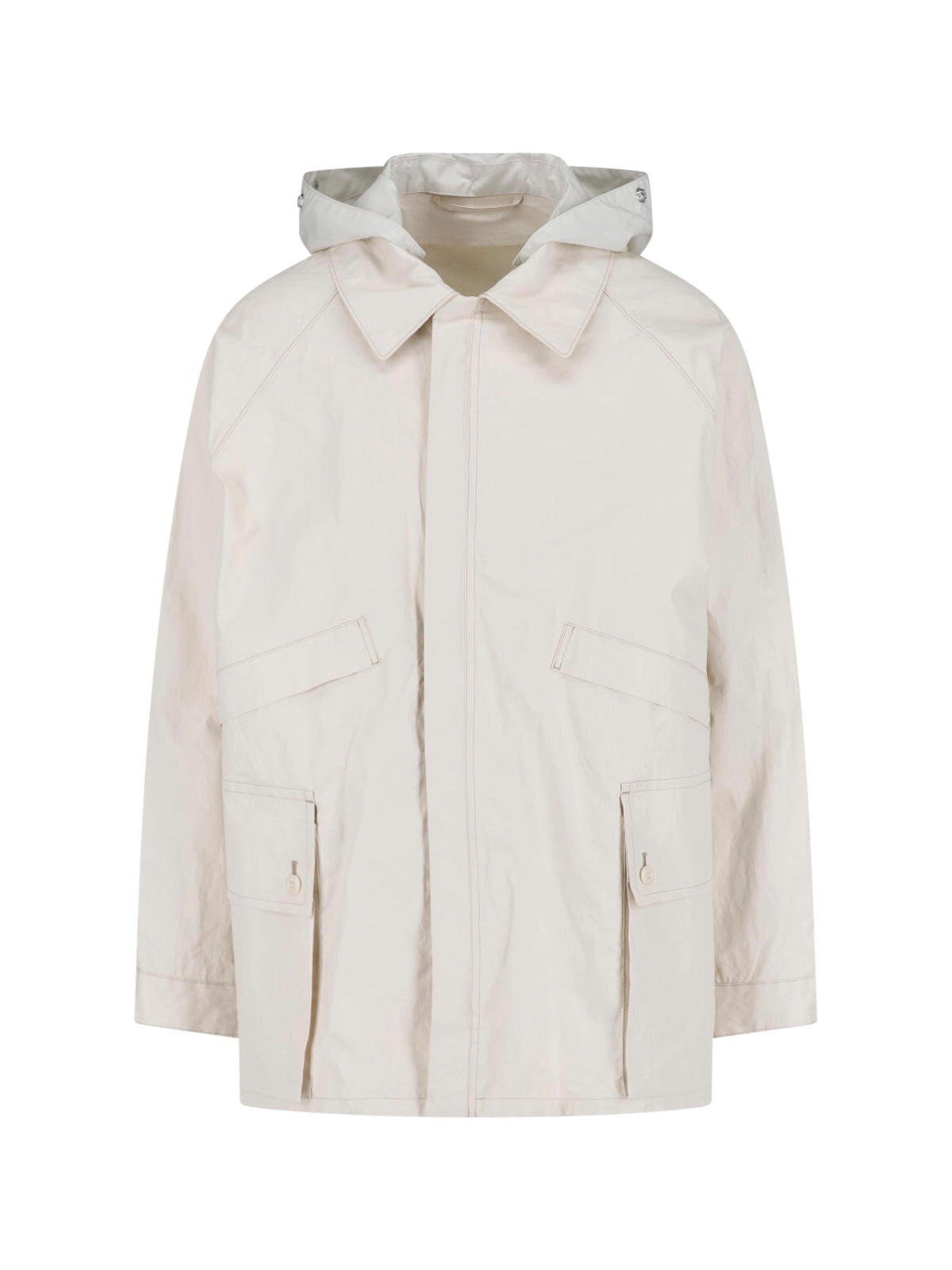 Men's Linen-Blend Lined Jacket