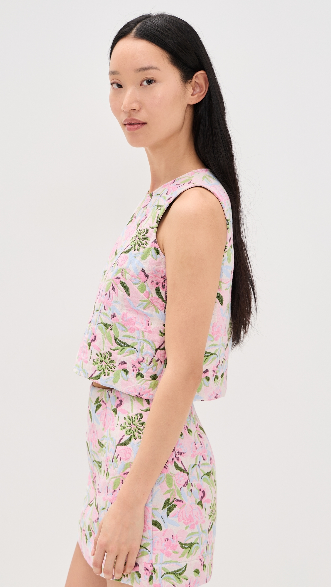 Rebecca Top Magnolia Grove Jacquard