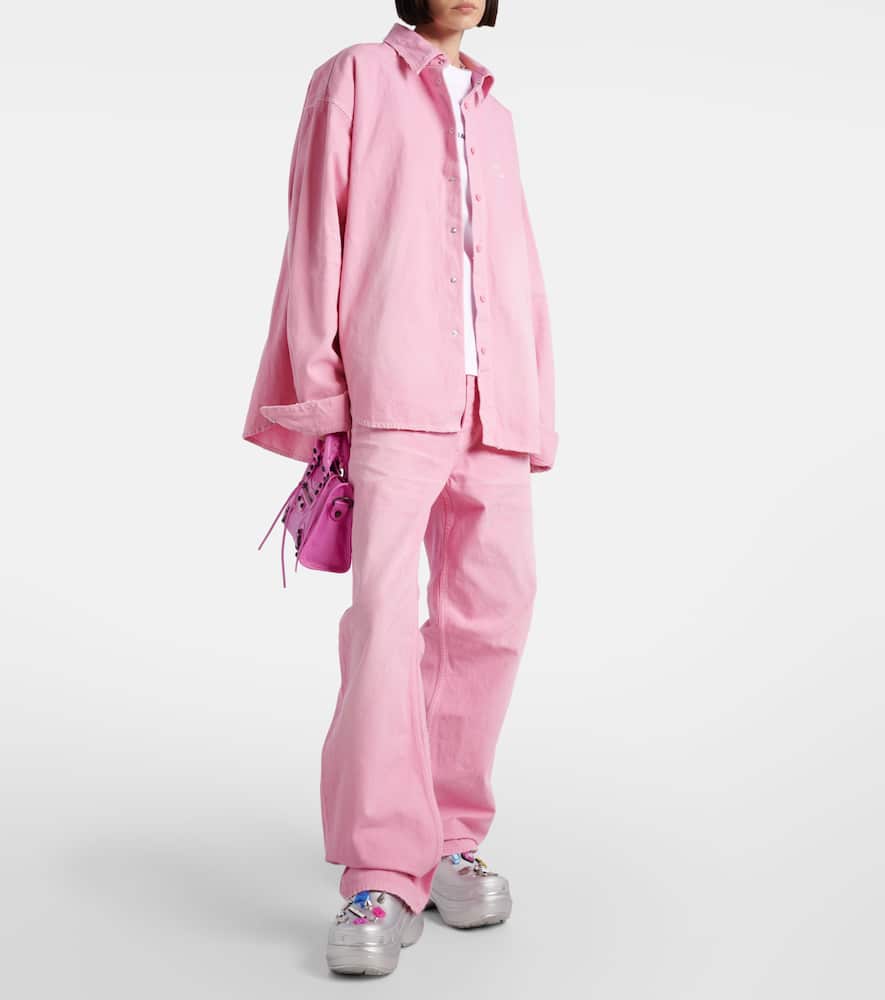 Balenciaga x Crocs platform clogs