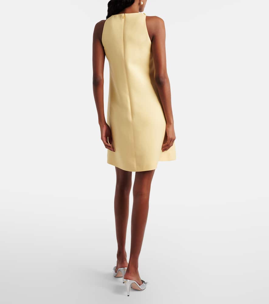 Crepe Couture embellished minidress
