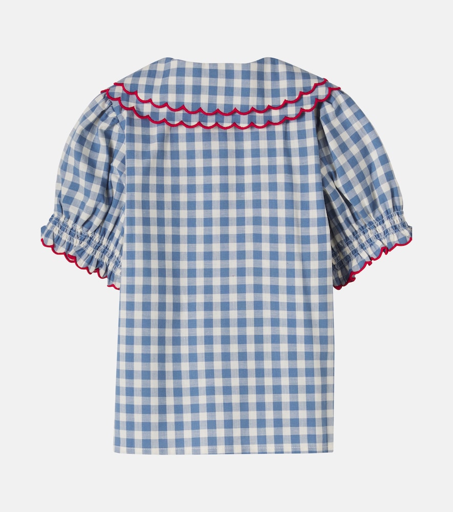 Gingham cotton shirt