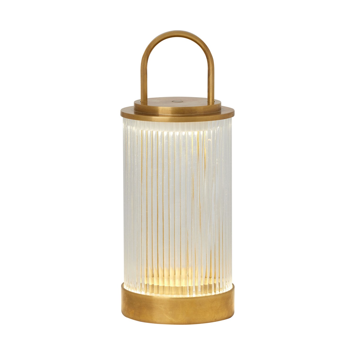 Natural Brass LED Table Lamp from the Tawa Collection
