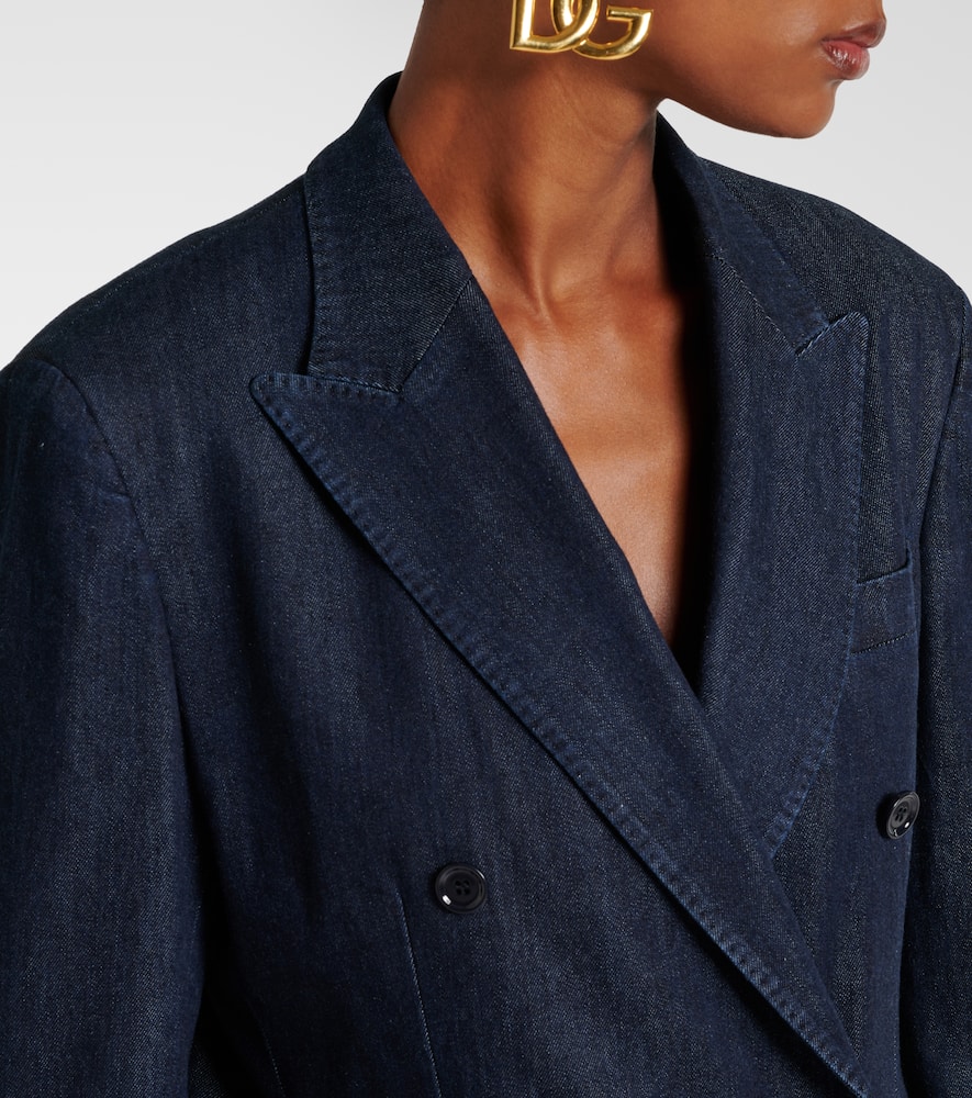 Denim blazer