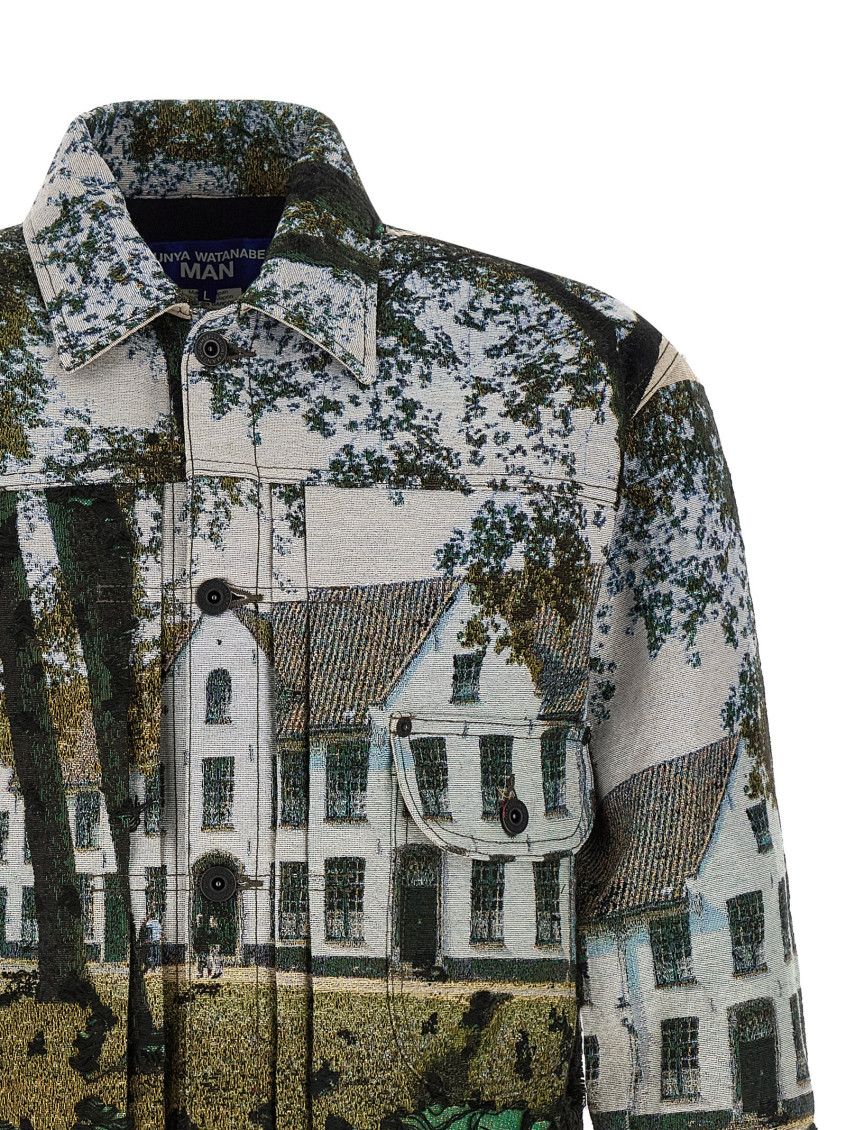 Jacquard Square Jacket