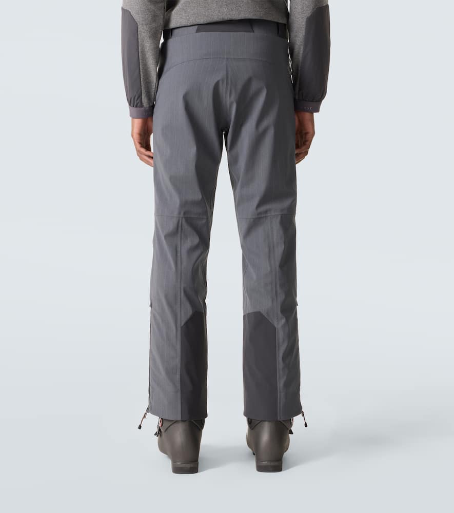 Indren pinstripe wool-blend ski pants