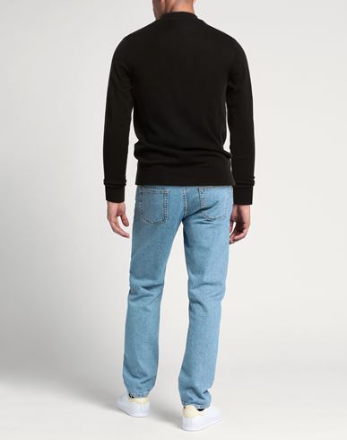 Man Cardigan Black Size S Cotton