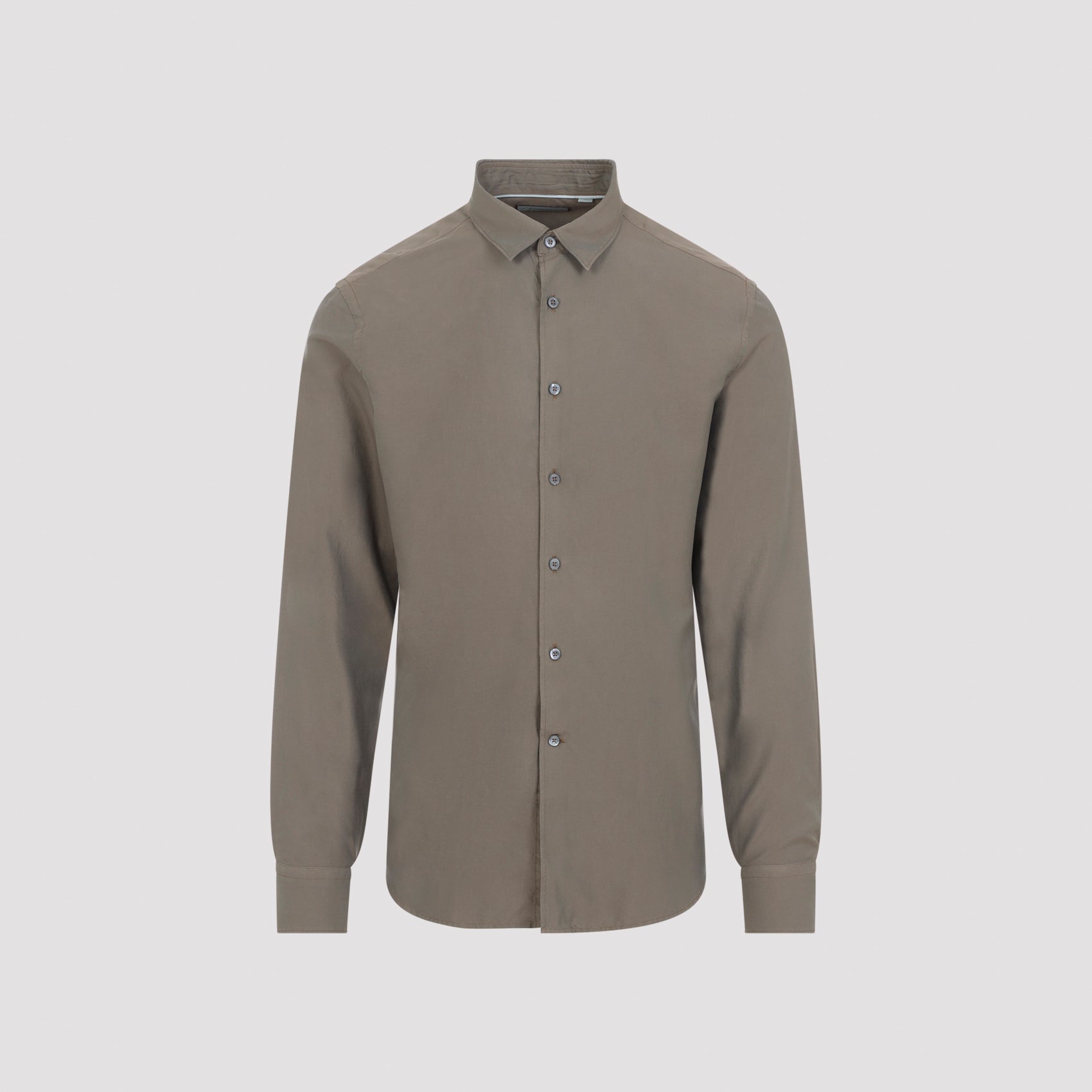 Elegant Cotton-Silk Blend Shirt for Men - SS26