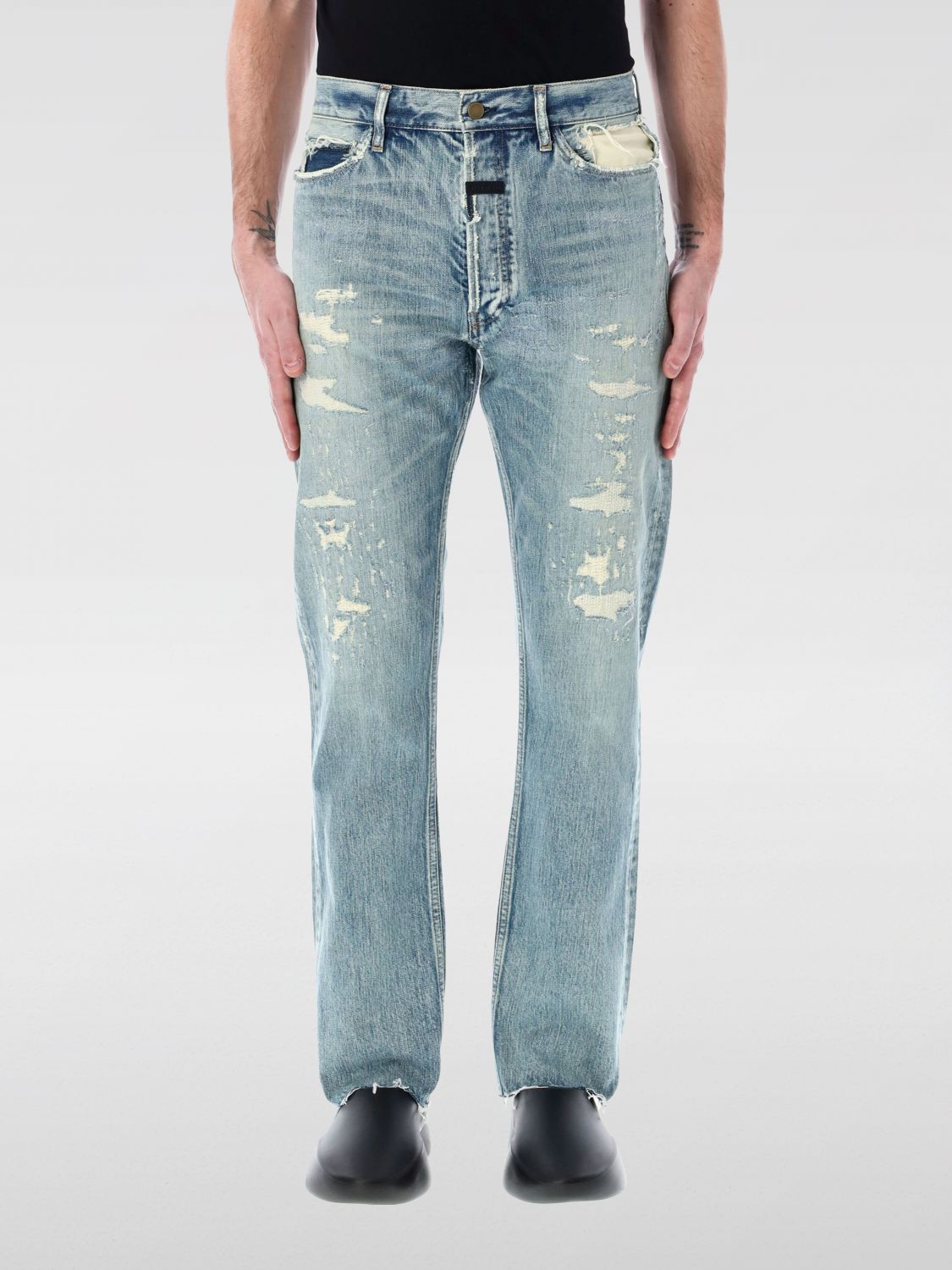 Jeans FEAR OF GOD Men color Indigo
