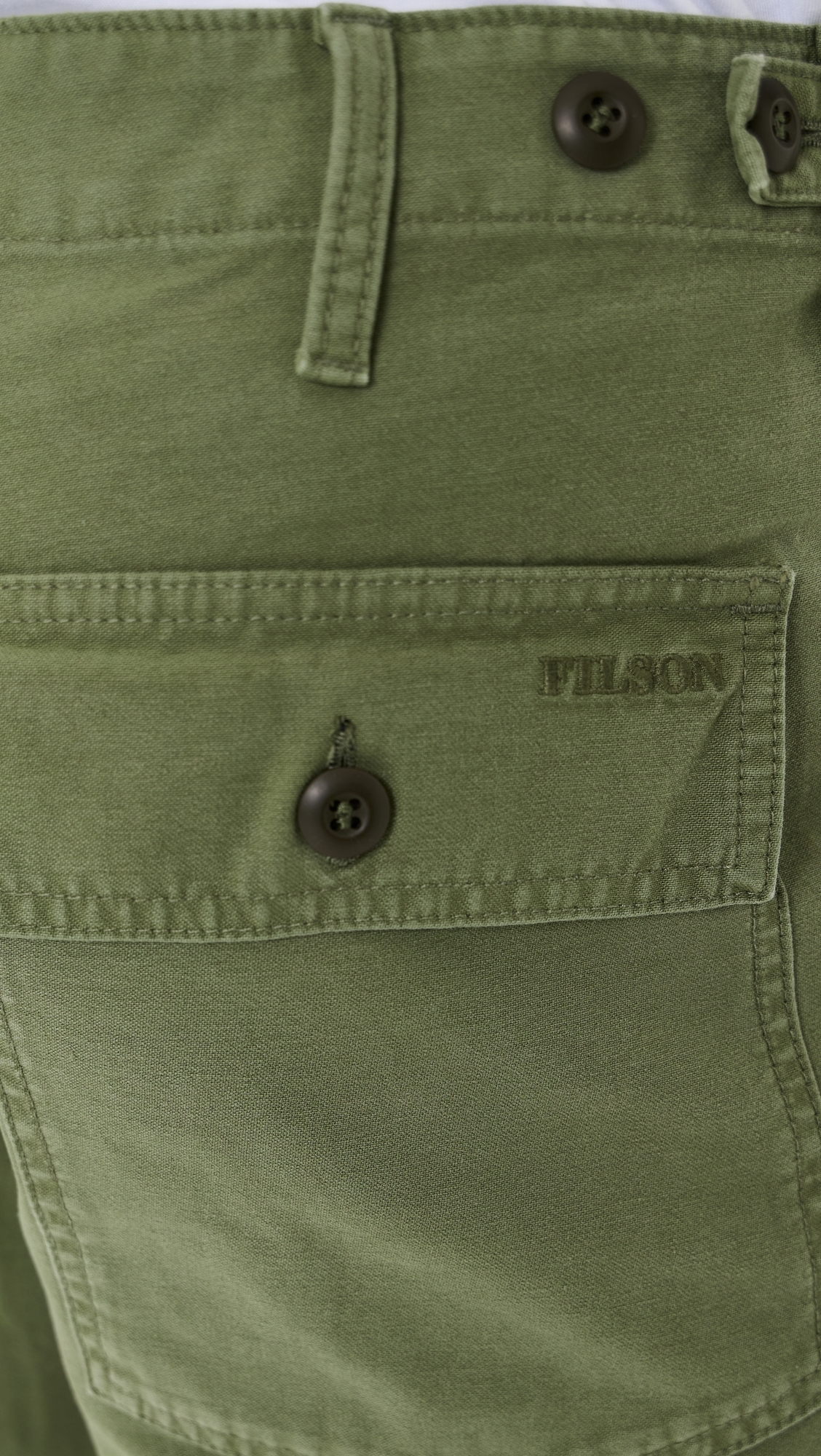 Field Supply Pants Washed Fatigue Green