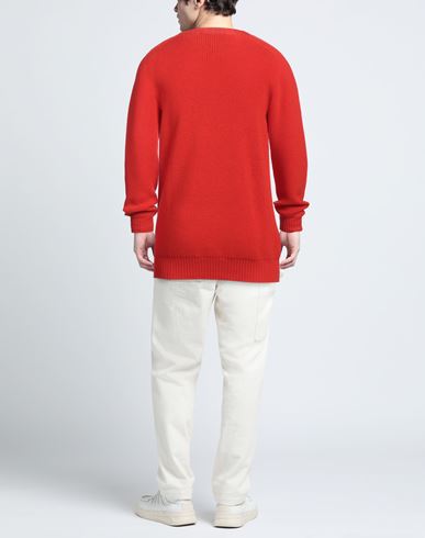 Amaranto Man Sweater Orange Size XL Wool