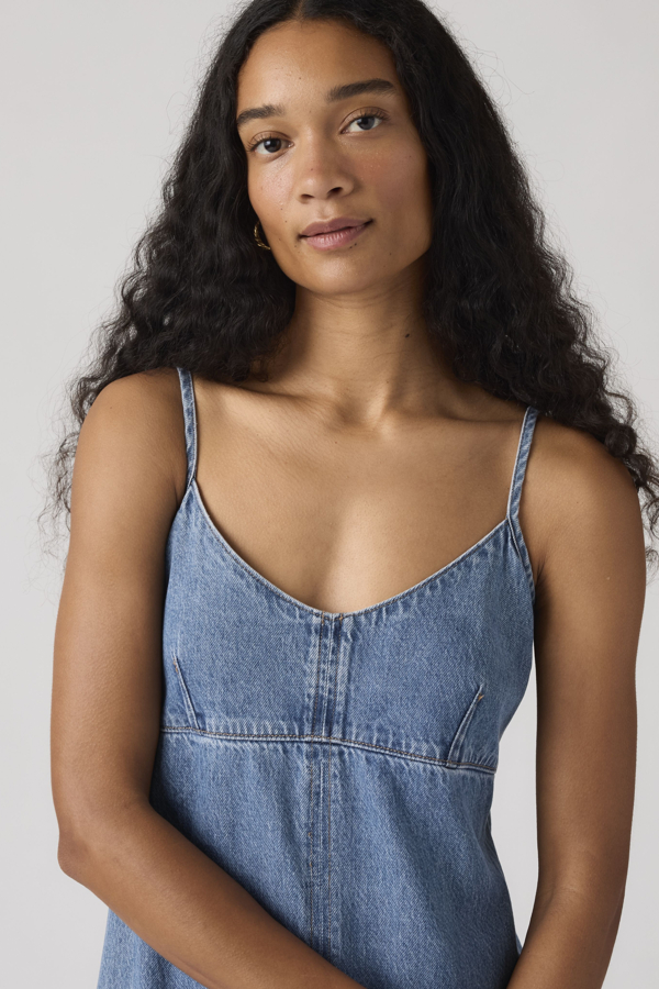 90's Denim Slip Dress