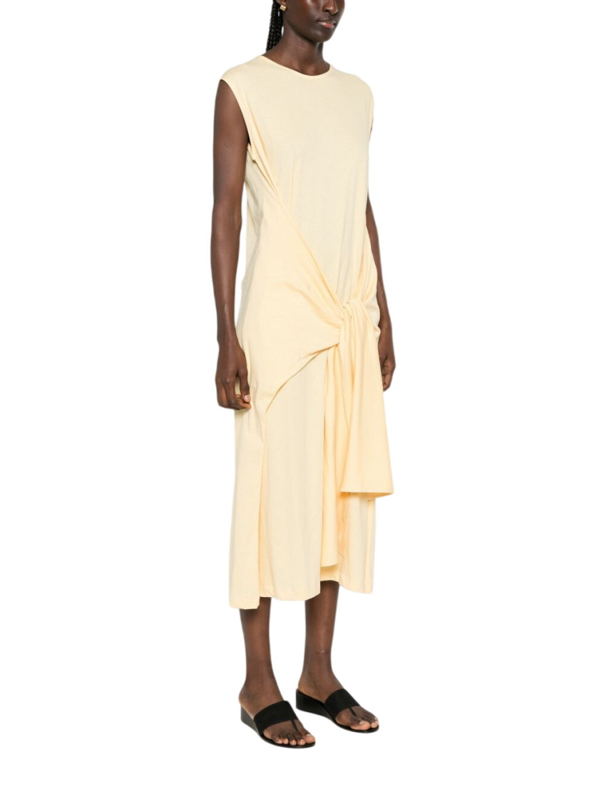 Tie Waist Jersey Dress