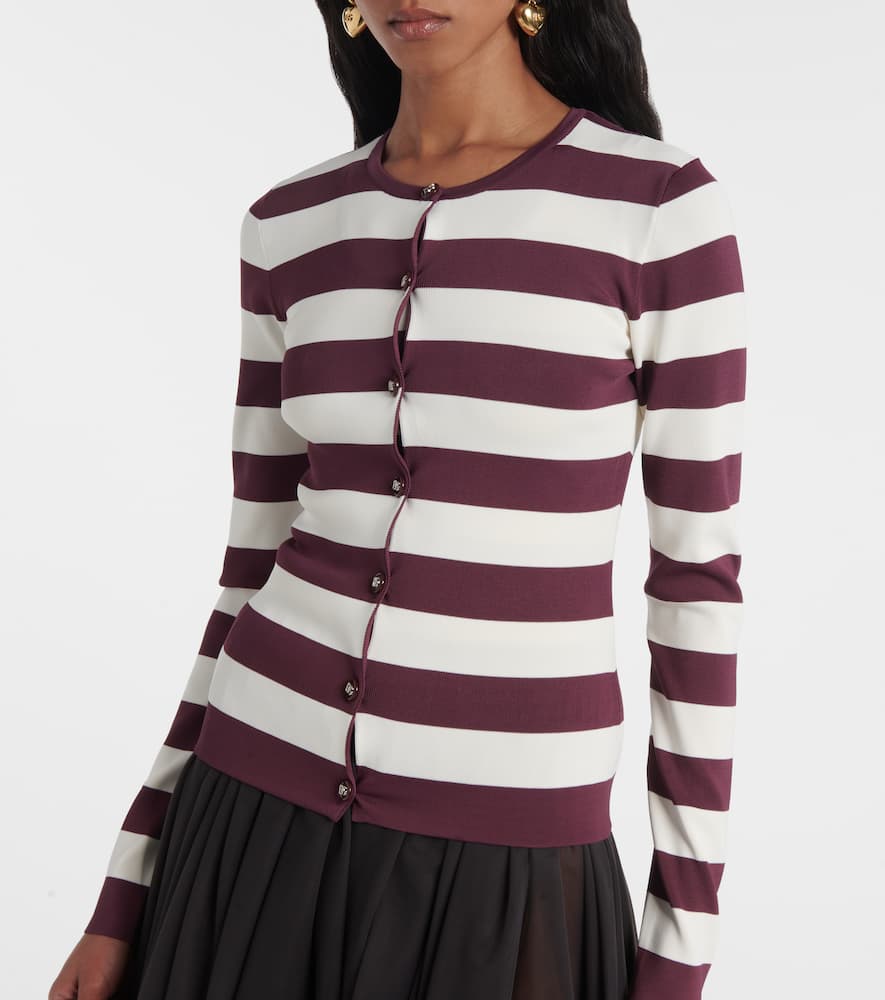 Striped cardigan