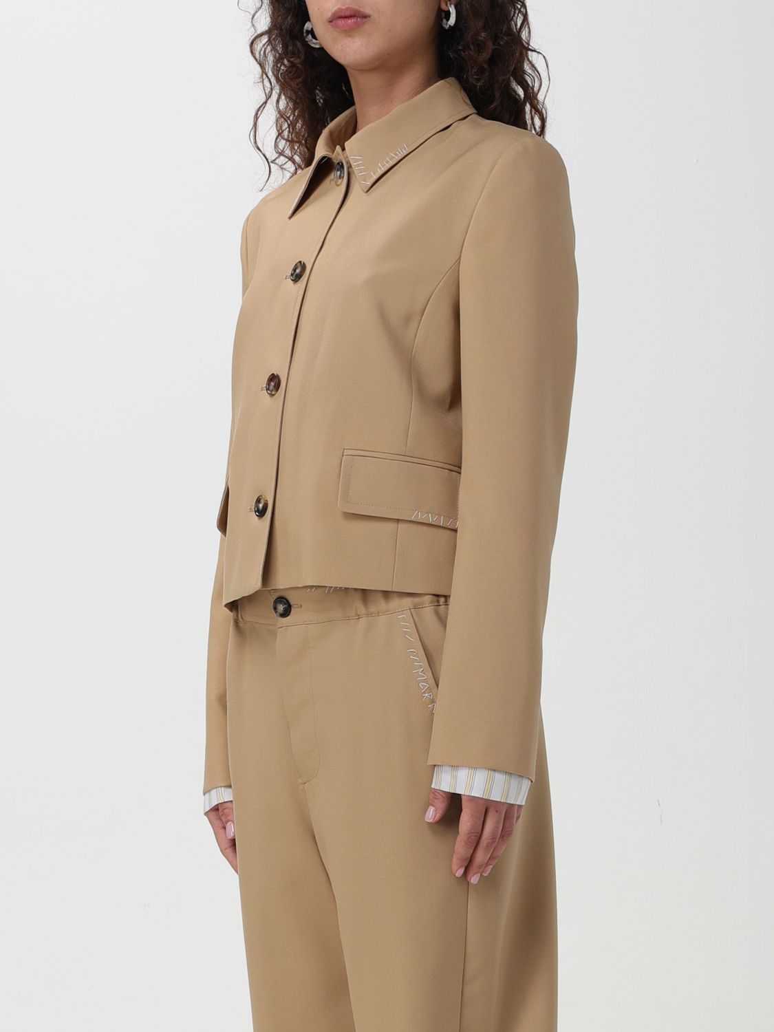 Jacket Woman color Camel