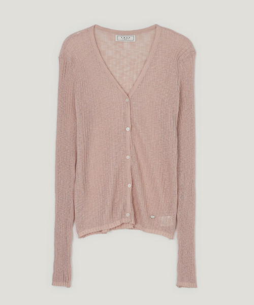 Poltin Sheer Long Sleeve Cardigan