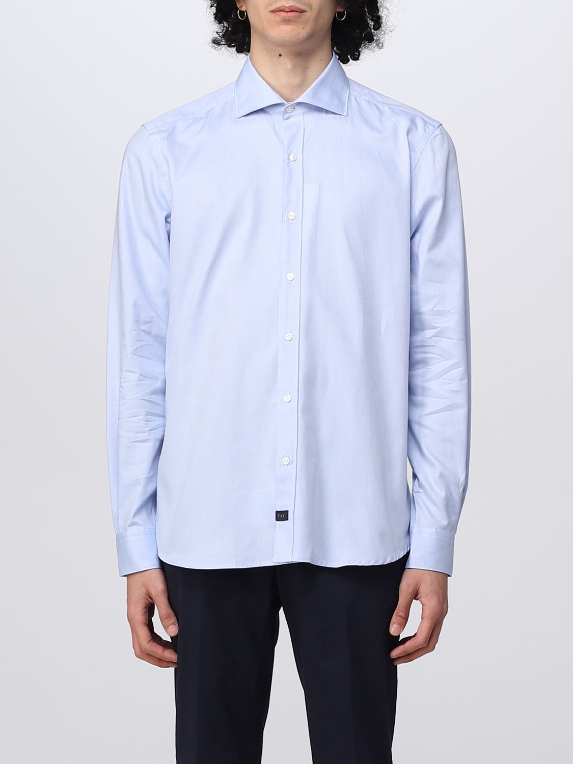 Shirt Men color Blue