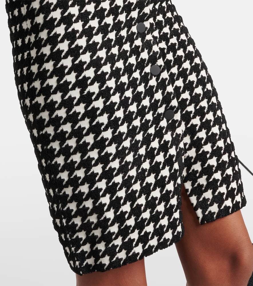 Checked minidress