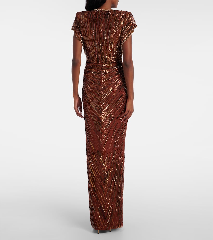 Zola sequined gown