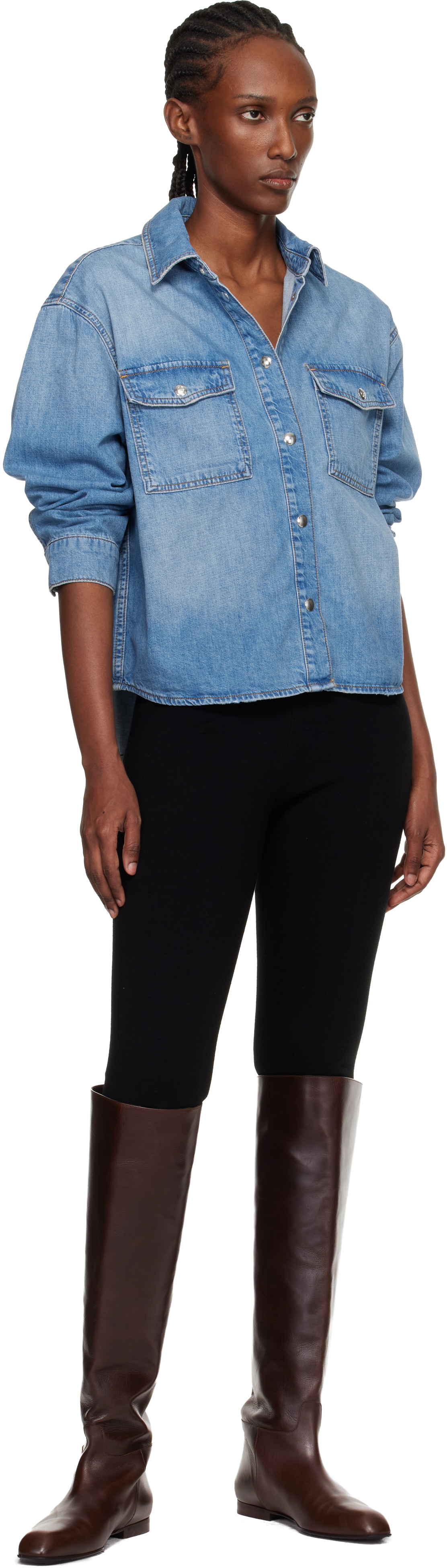 Blue Paxton Denim Shirt